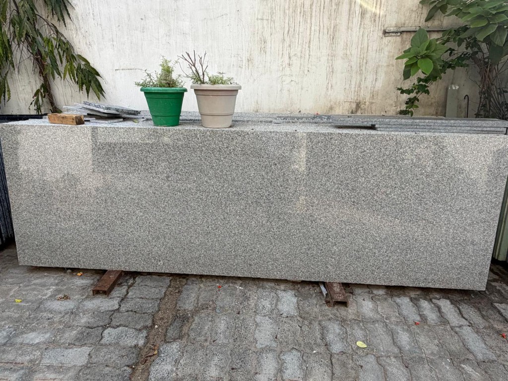 Premium granite slab display